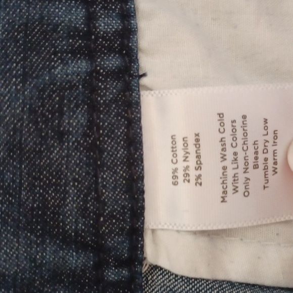 Talbots denim skirt womens size 8 - Picture 6 of 7